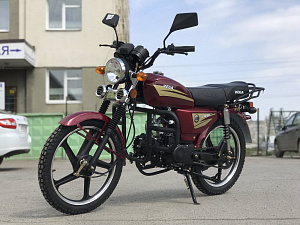 Мопед ALPHA CLASSIC (49см3) (7,5л.с, мех. 4ст, р/эл. стартер, литые диски, 79кг.)