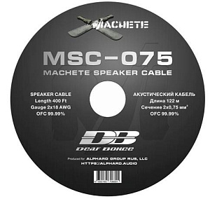 Кабель акустический ALPHARD MSC-075 (122)  1м