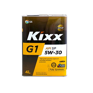 KIXX G1 5W-30 SP (син) 4л масло моторное