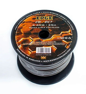 Кабель силовой EDGE EDC-PC400 4AWG  1м  (25м)