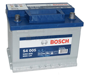Аккумулятор 6CT-60  BOSCH (прямая полярность) 