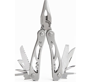 Мультитул-пассатижи 12в1, 165*65*17мм, нерж.сталь Workpro  (gift)