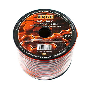 Кабель акустический EDGE EDC-SW120 CCA 12Ga  1м 