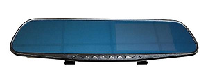 Видеорегистратор SHO-ME SFHD-600 (зеркало 4.3", 2 камеры, партроник) 