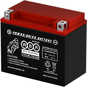 Аккумулятор WBR SMT12-12 12V 12А/ч (150х87х130) стартерный ток 180А [+ -]