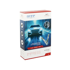Лампы светодиодные H1 21W 12V 6000K 2100Lm MTF (2шт) Impress