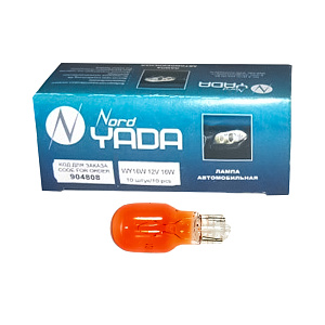 Лампа WY16W 12V желтая YADA 904808
