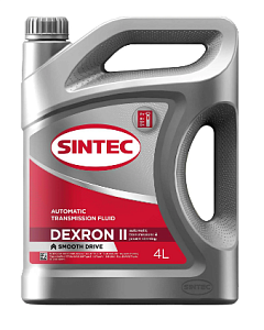 SINTEC ATF Dextron II-D  4л (минер) масло трасмиссионное для АКПП