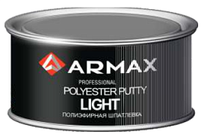 Шпатлевка ARMAX 2К Uni Light Putty 0.6кг легкая