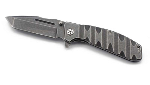Нож STINGER 114,3мм, серый, подарочная упаковка