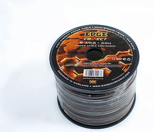Кабель силовой EDGE EDC-PC800 8AWG  1м  (50м)