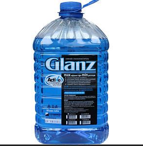 Жидкость в бачок омывателя зимняя GLANZ (-30)  3,85л 