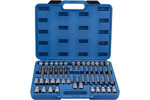 Набор головок со вставками TORX T20-T70, L50-200мм AV Steel