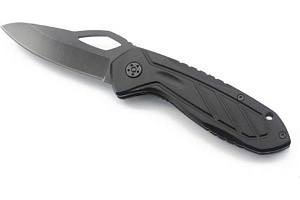 Нож STINGER 120мм, черный, подарочная коробка