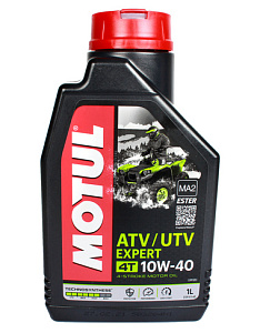 MOTUL ATV-UTV Expert 4T 10W-40 SM (синт) 1л масло моторное для квадроциклов и мотовездеходов