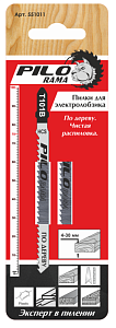 Пилка для лобзика Т101В 100x75мм h=4-30мм, чист. распил PILORAMA