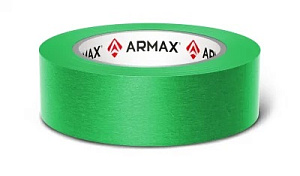 Скотч малярный бумажный 19мм*40м зеленый  ARMAX (48)