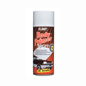 Грунт-аэрозоль BODY PRIMER SPRAY Белый 400мл акриловый, антикоррозионный (6)