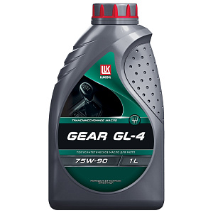 ЛУКОЙЛ GEAR GL-4 75W-90  4л (п/синт) масло трансмиссионное