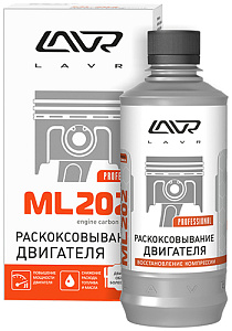 Раскоксовыватель двигателя 330мл (для нестанд.двигателя) LAVR