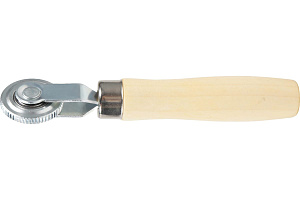 Валик прикаточный 3 мм с подшипником( металл/дерево) AIRLINE