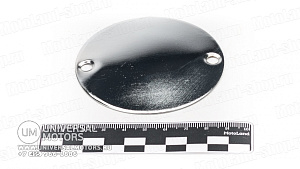 Крышка декоративная правой крышки картера 110см3 Альфа, Дельта (d=98мм) (жестяная)