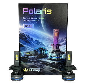 Лампа светодиодная H4/H19 85W LIGHTWAY Polaris 2шт
