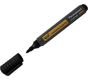 Маркер строительный  черный толстый