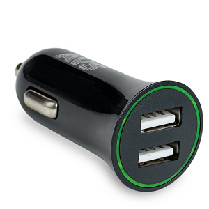 Устройство зарядное а/м универсальное 2USB (2,4A)  AVS
