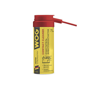 Очиститель контактов высокоэффективный быстросохнущий 75мл WOG Detail
