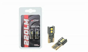 Лампа светодиодная W5W 12V (T10) 5000K LG Chip Can OPTIMA Premium 2шт