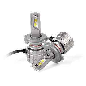Лампа светодиодная H4 LED ПРОСПЕКТ 80W, 12-24V, 5000K (2шт)  OPTIMA