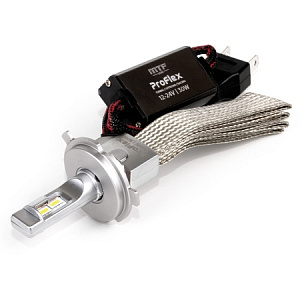 Лампы светодиодные H4/H19 30W 12-24V 6000K 3000Lm MTF (2шт) ProFLEX