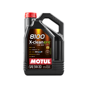 MOTUL 8100 X-Clean EFE 5W-30 SN, Dexos2, BMW LL-04 C2/C3 (100%синт) 4л  масло моторное