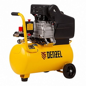 Компрессор DENZEL DC1500/24  1.5кВт 220л/м 24л 