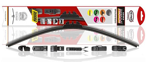 Щетка стеклоочистителя 500мм бескаркасная 20" SUPER FLAT PREMIUM ALCA