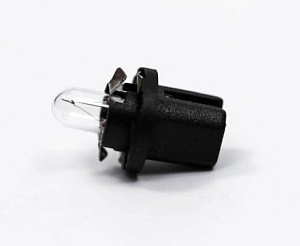 Лампа W1.2W 12V с патроном коричн./черн.  YADA