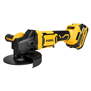 МШУ аккумуляторная DENZEL AGH-BL-20-125, 18,0Li, 1х4,0Ач,125мм, 0-8500 об/мин, 