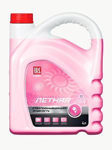 Жидкость в бачок омывателя летняя Бабл Гам ЛУКОЙЛ 4л