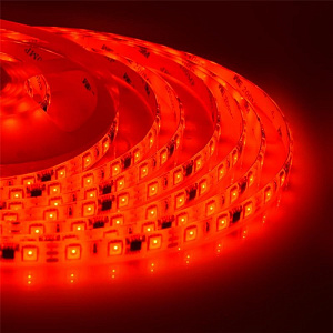 Лента SMD красный 5050-60RGB IP20 10см