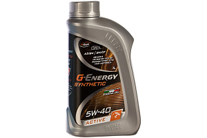 G-Energy Syntetic Active 5W-40  1л масло моторное Gazpromneft  