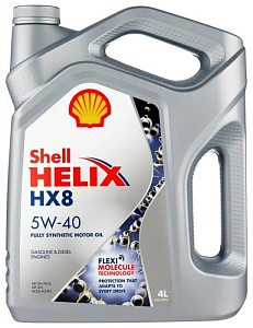 Shell HX8 5w40  5л (синт) масло моторное
