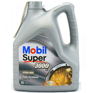 Mobil Super 3000 X1 5W-40  4л (синт) SN/SM.../CF масло моторное