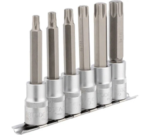 Набор головок вставка TORX T40-T70 6 предм. АвтоДело