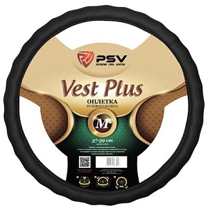 Оплетка  руля PSV VEST EXTRA PLUS черный M