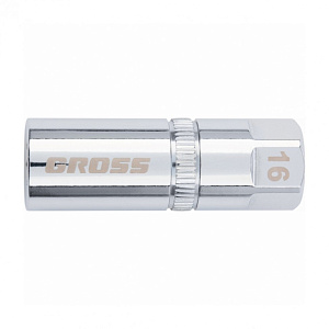 Головка свечная 21мм 1/2"   GROSS