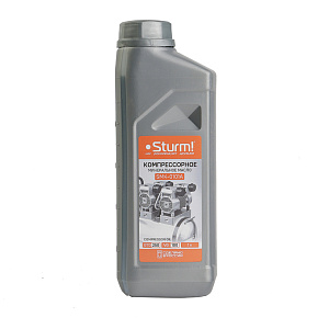 Масло компрессорное AIR COMPRESSOR LUBRICANT, VG100, 1л, STURM