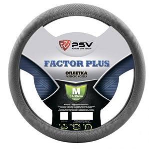 Оплетка  руля PSV FACTOR PLUS серый M
