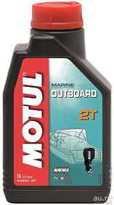 MOTUL Outboard 2T 1л (минер.) масло моторное для лодочных двигателей и JET SKI