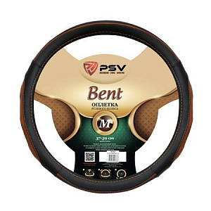 Оплетка  руля PSV BENT черно-коричневый M